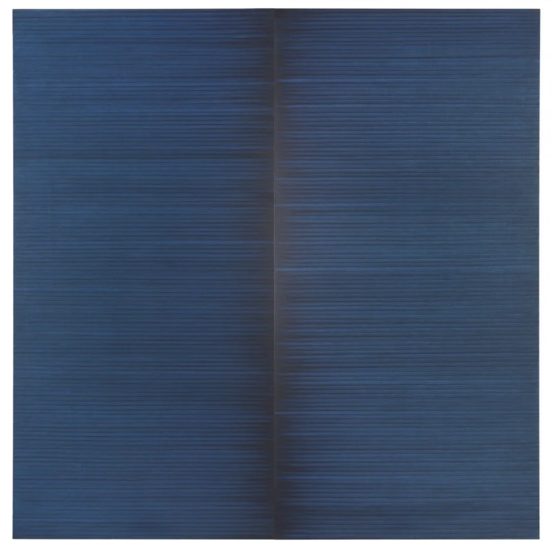 Irma Blank, Radical Writings, Schriftzug=Atemzug, 29-5-1988, 1988