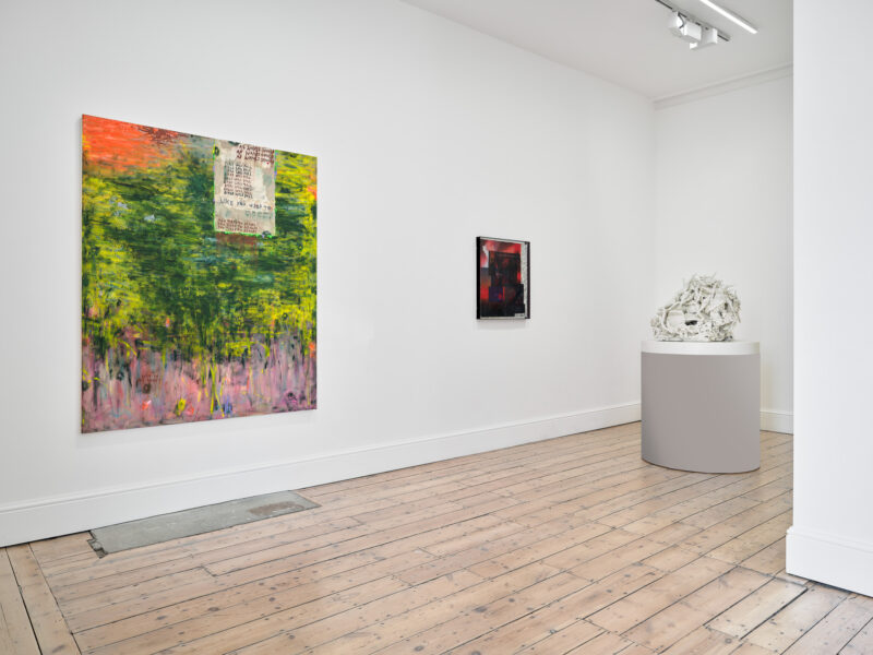 Installation shot from The Fountain Overflows, @ GRIMM