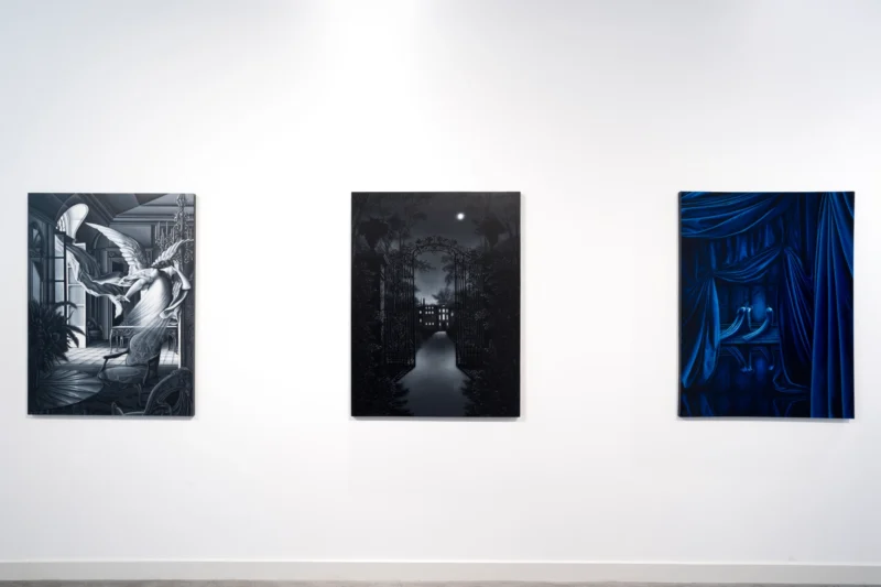 Installation shot from Made in the UAE, @ JD Malat Gallery