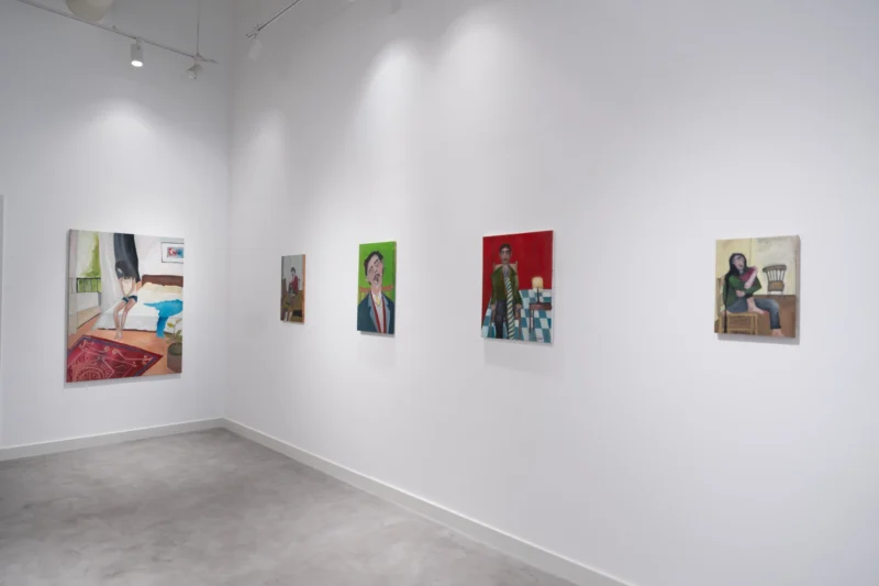 Installation shot from Made in the UAE, @ JD Malat Gallery