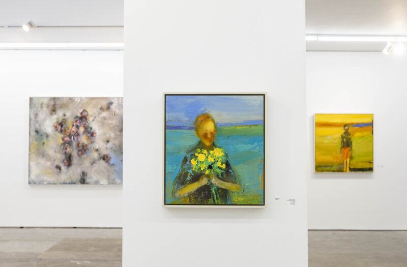 Installation shot from Henry Jabbour: The Courage To Be II, @ Pontone Gallery