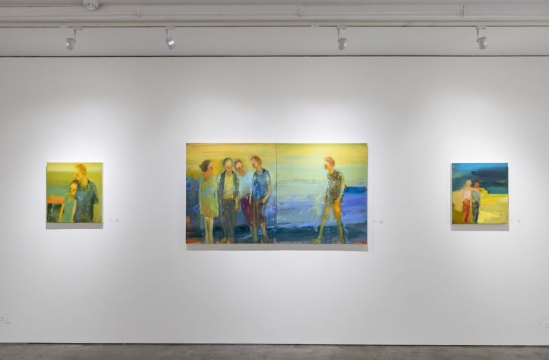 Installation shot from Henry Jabbour: The Courage To Be II, @ Pontone Gallery