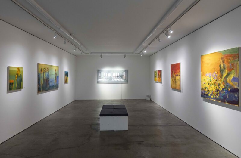 Installation shot from Henry Jabbour: The Courage To Be II, @ Pontone Gallery