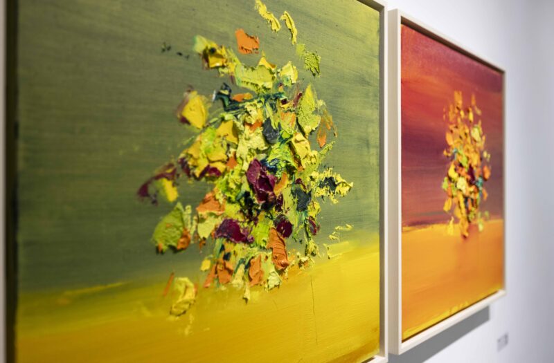 Installation shot from Henry Jabbour: The Courage To Be II, @ Pontone Gallery