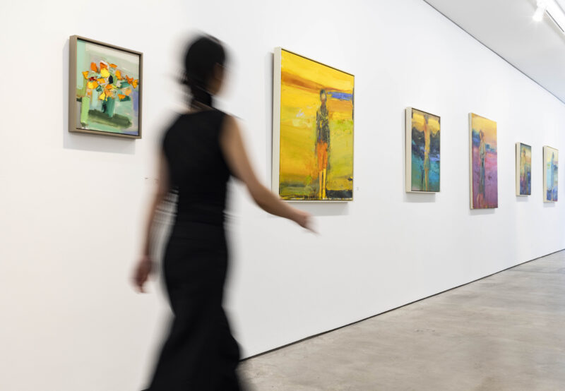 Installation shot from Henry Jabbour: The Courage To Be II, @ Pontone Gallery