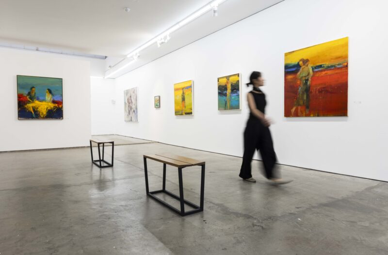Installation shot from Henry Jabbour: The Courage To Be II, @ Pontone Gallery