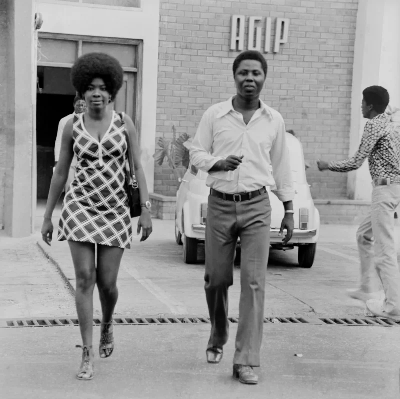 James Barnor, AGIP with Graphic Designer, 1974