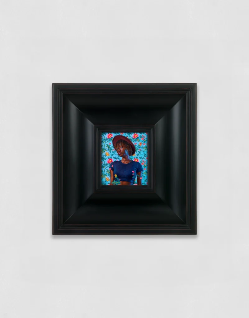 Kehinde Wiley, Portrait of Okedairo Oluwafisayo Adenike, 2024