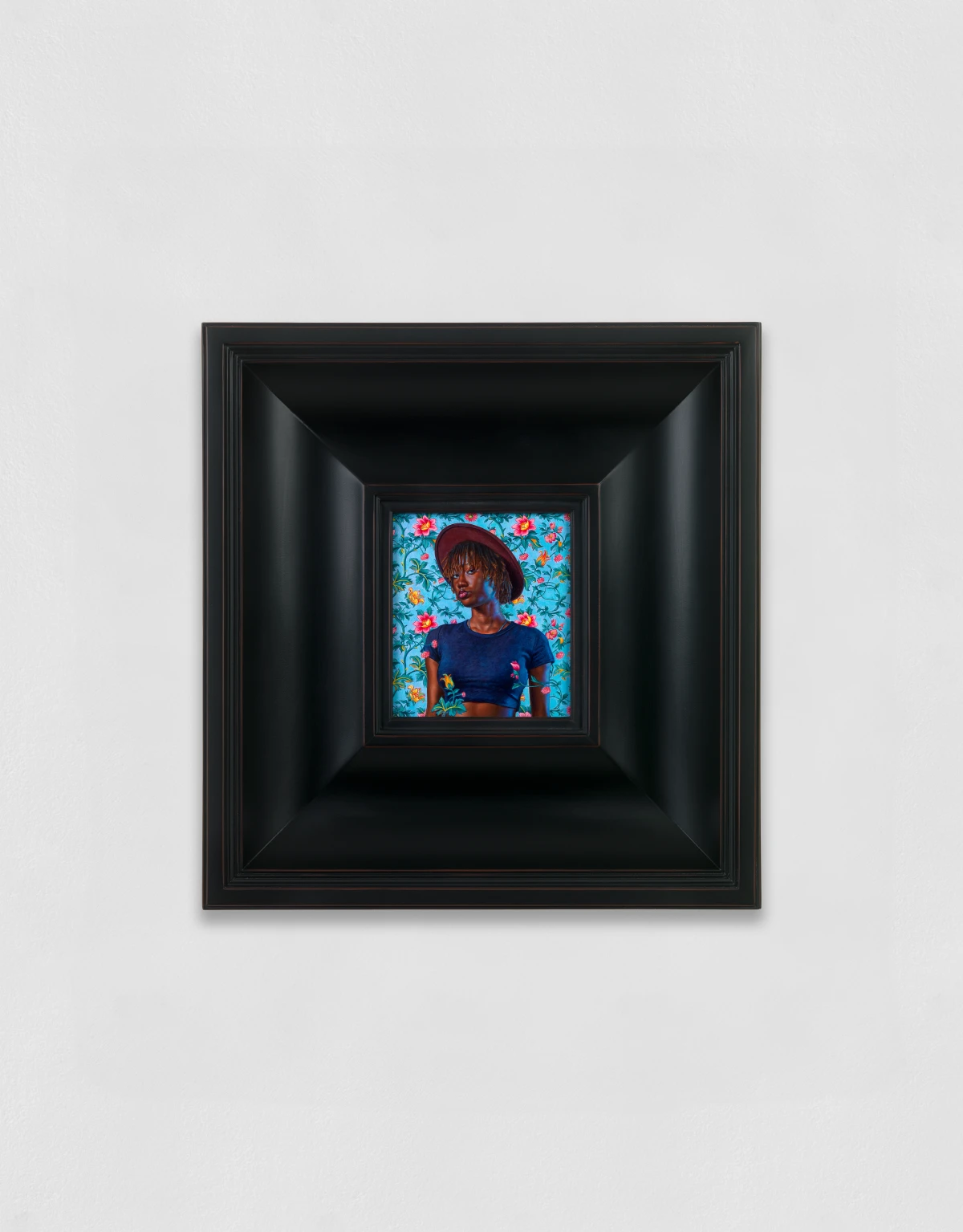 Kehinde Wiley, Portrait of Okedairo Oluwafisayo Adenike, 2024