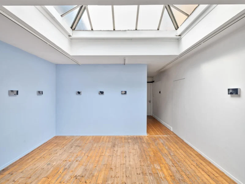 Installation shot from Lucien Smith: Burn Down the House, @ Kearsey & Gold