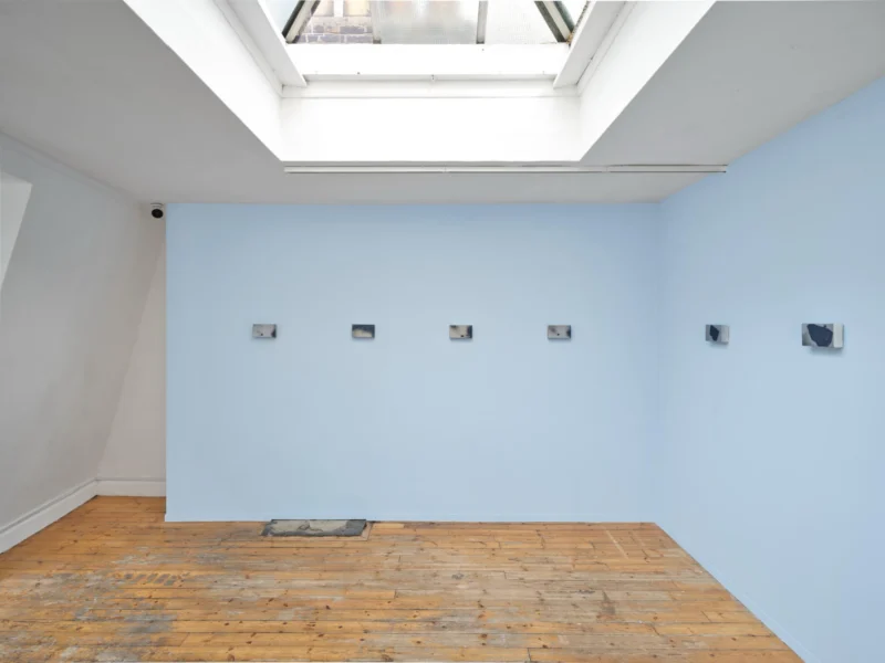 Installation shot from Lucien Smith: Burn Down the House, @ Kearsey & Gold