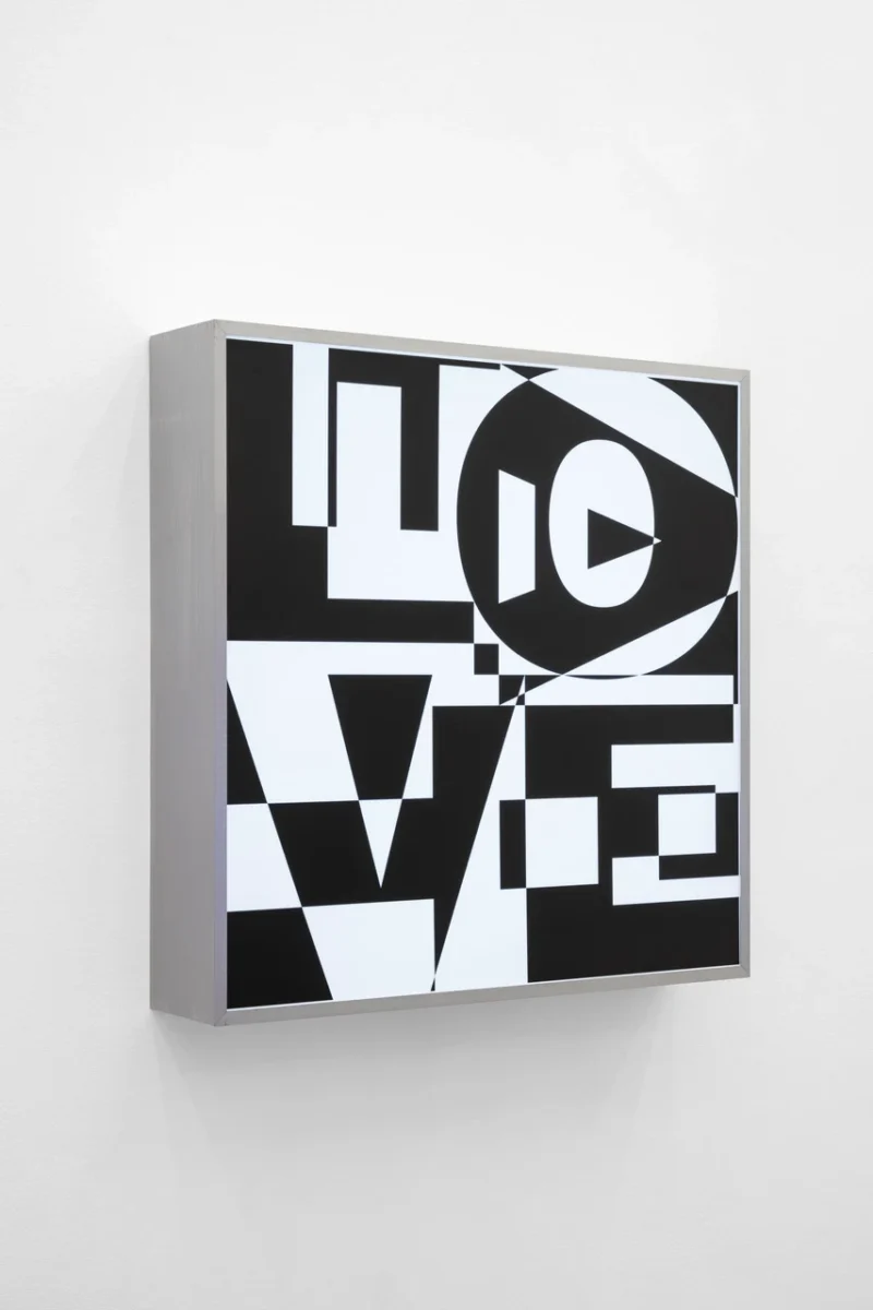 Heimo Zobernig, untitled (LOVE/HATE), 2012