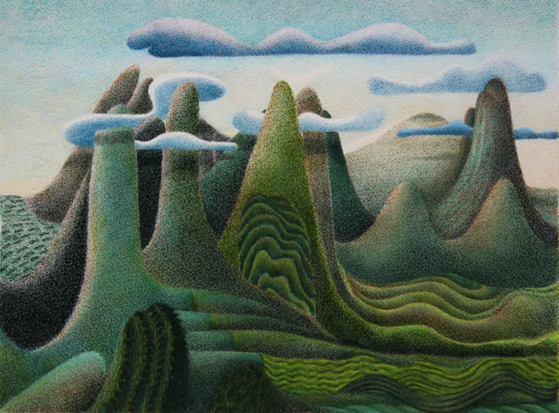 Linda J Wallis, Little Rolling Landscape, 2026