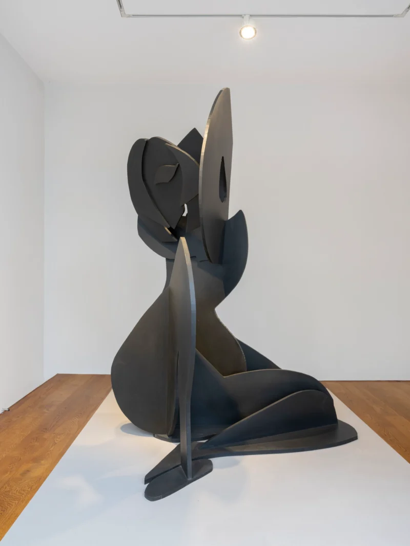 Installation shot from Thomas Houseago: Death’s Sacred Mirror, @ Lévy Gorvy Dayan
