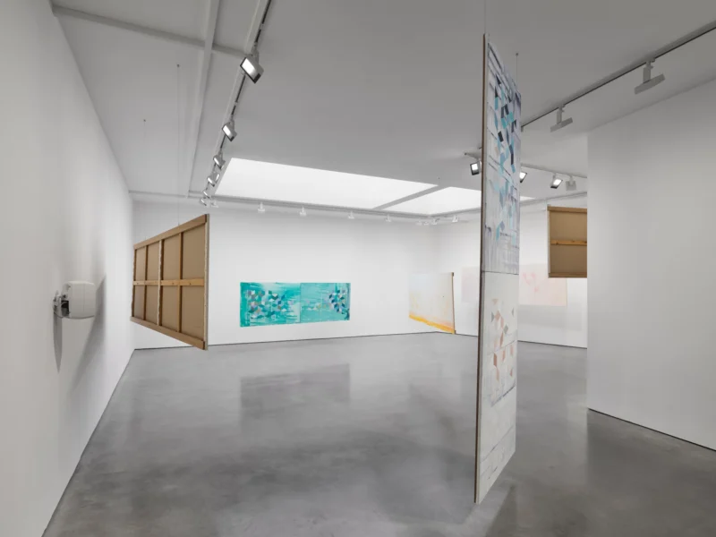 Installation shot from Lisson Street: Lubaina Himid and Magda Stawarska – Zanzibar, @ Lisson Gallery