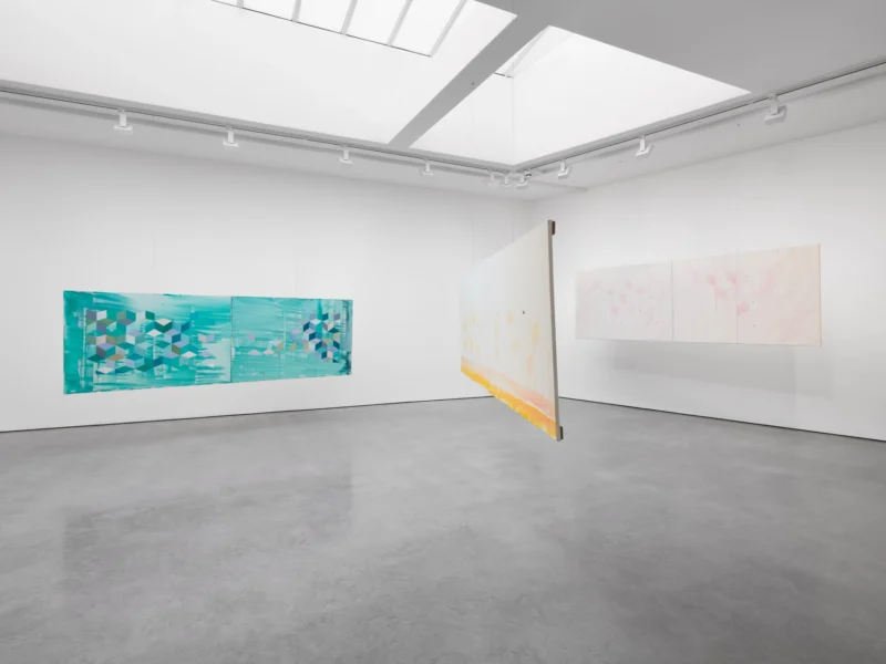 Installation shot from Lisson Street: Lubaina Himid and Magda Stawarska – Zanzibar, @ Lisson Gallery