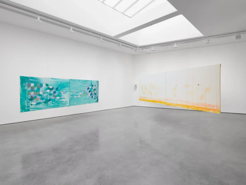Installation shot from Lisson Street: Lubaina Himid and Magda Stawarska – Zanzibar, @ Lisson Gallery