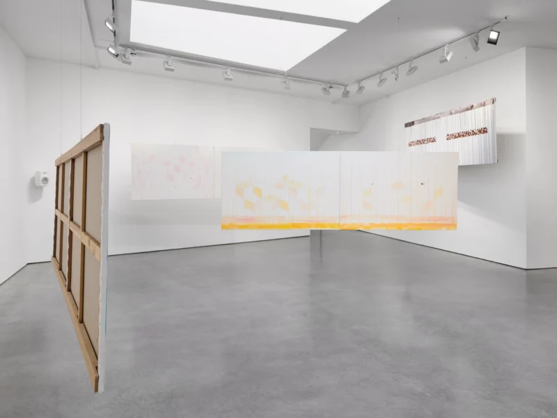Installation shot from Lisson Street: Lubaina Himid and Magda Stawarska – Zanzibar, @ Lisson Gallery