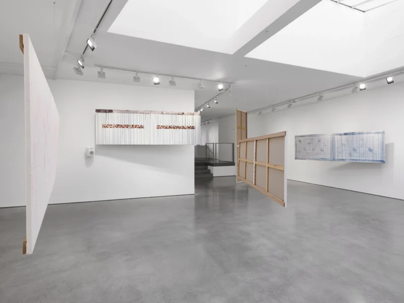 Installation shot from Lisson Street: Lubaina Himid and Magda Stawarska – Zanzibar, @ Lisson Gallery