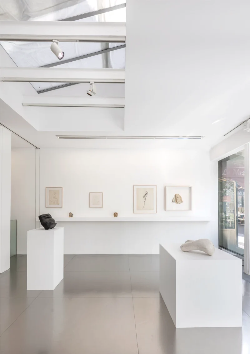 Installation shot from Alina Szapocznikow: Autobiography in Fragments. A Centenary Retrospective, @ Loevenbruck