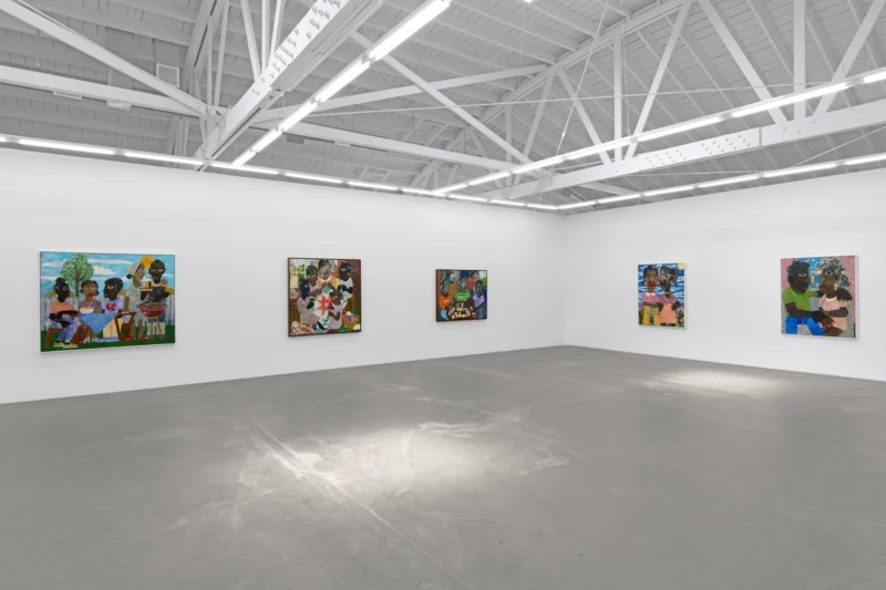 Installation shot from Evita Tezeno: Coming Home: A Gathering of Voices, @ Luis De Jesus Los Angeles