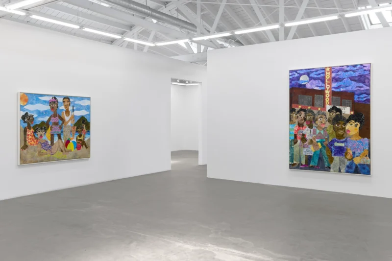 Installation shot from Evita Tezeno: Coming Home: A Gathering of Voices, @ Luis De Jesus Los Angeles