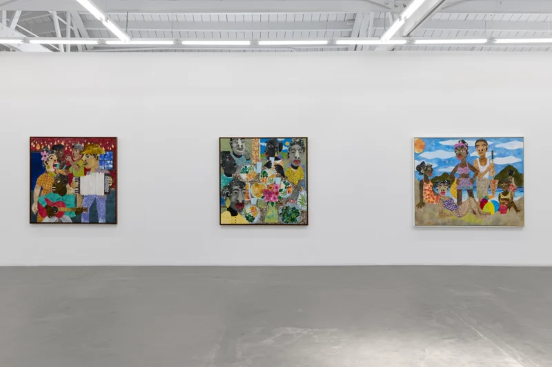 Installation shot from Evita Tezeno: Coming Home: A Gathering of Voices, @ Luis De Jesus Los Angeles
