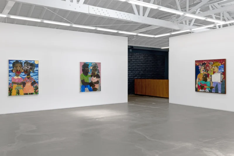 Installation shot from Evita Tezeno: Coming Home: A Gathering of Voices, @ Luis De Jesus Los Angeles