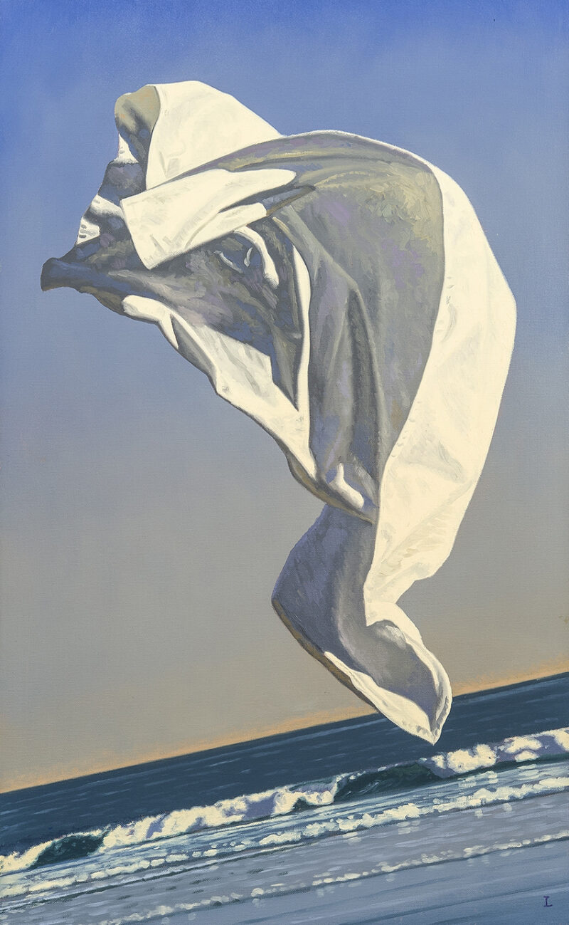 David Ligare, Thrown Drapery (Redux) Study 1, 2004