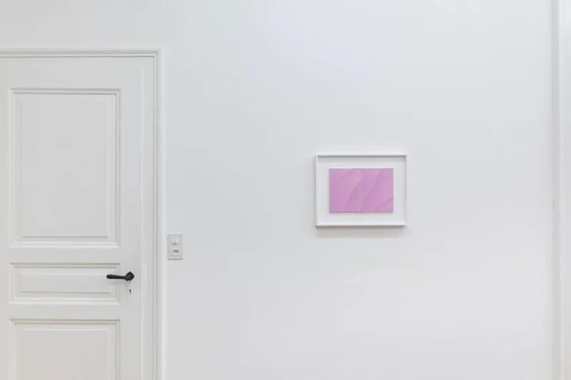 Installation shot from Irma Blank: Being Here, @ Mai 36 Galerie