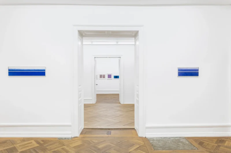 Installation shot from Irma Blank: Being Here, @ Mai 36 Galerie