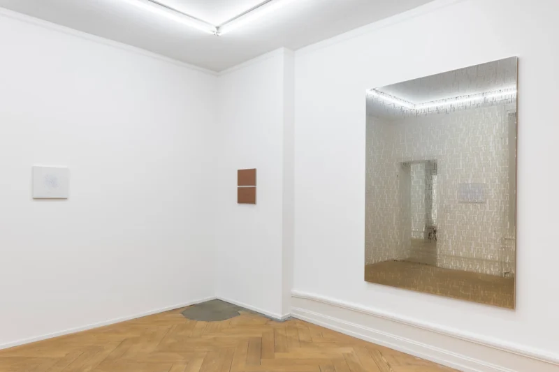 Installation shot from Irma Blank: Being Here, @ Mai 36 Galerie