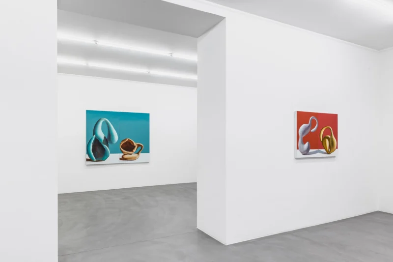 Installation shot from Michel Pérez Pollo: Double Gaze, @ Mai 36 Galerie