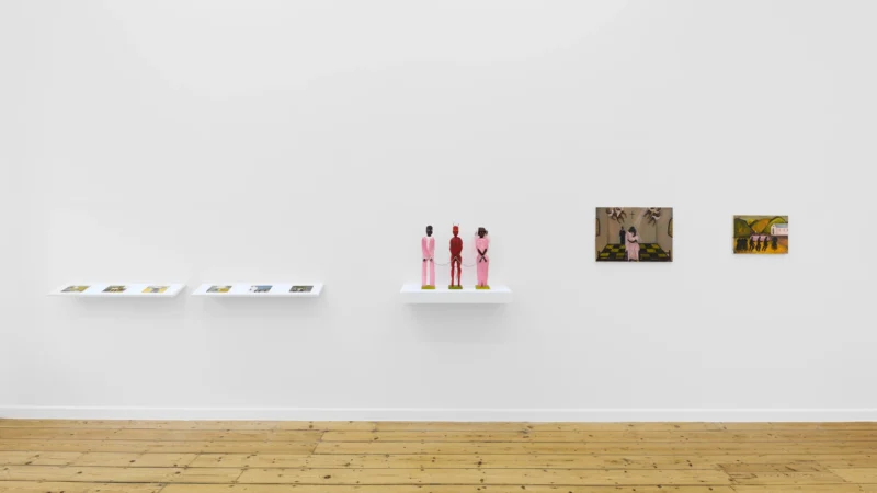 Installation shot from Jemila Isa: Dreams Lost Upon Waking, @ Maureen Paley