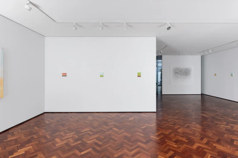 Installation shot from Eleanor Ekserdjian: We Are Our Mountains, @ Messums Org
