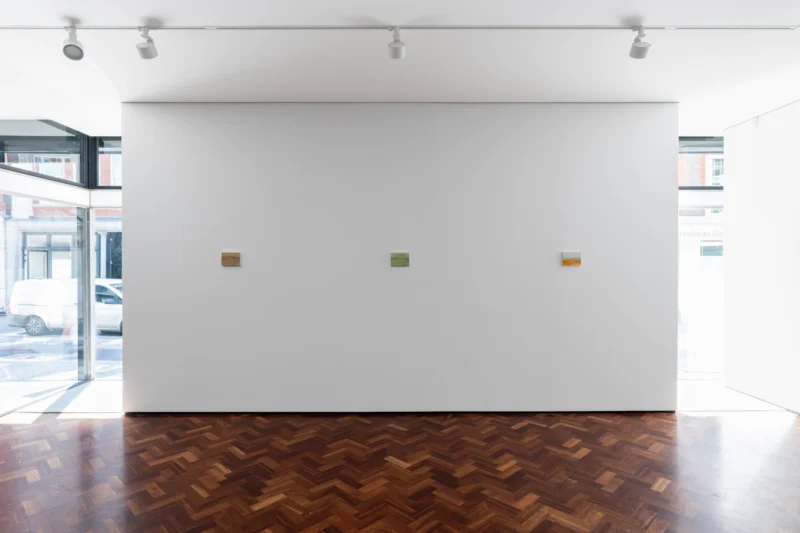 Installation shot from Eleanor Ekserdjian: We Are Our Mountains, @ Messums Org