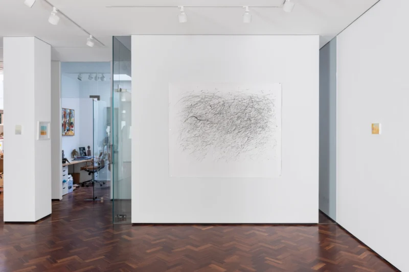 Installation shot from Eleanor Ekserdjian: We Are Our Mountains, @ Messums Org
