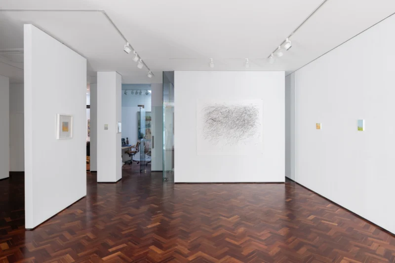 Installation shot from Eleanor Ekserdjian: We Are Our Mountains, @ Messums Org