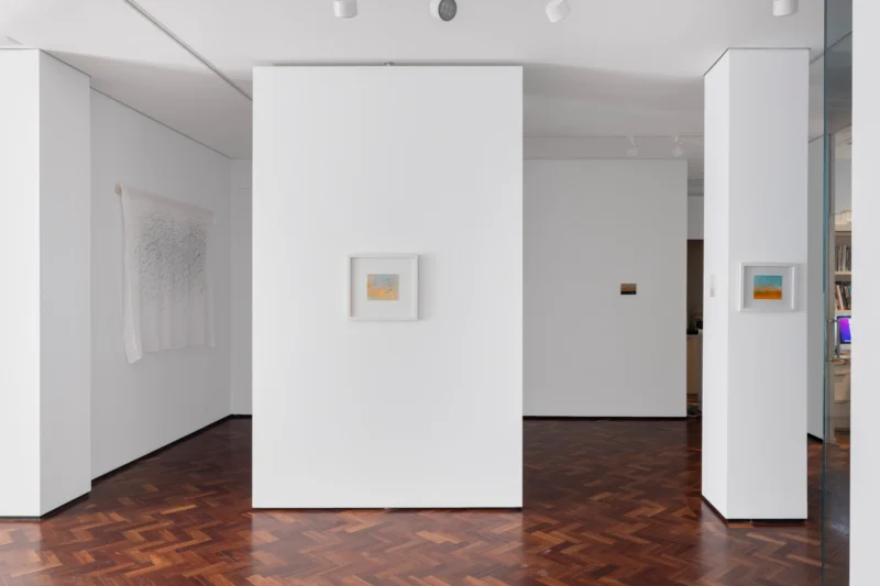 Installation shot from Eleanor Ekserdjian: We Are Our Mountains, @ Messums Org