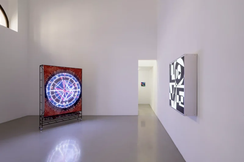 Installation shot from Heimo Zobernig: this not this, @ MEYER*KAINER