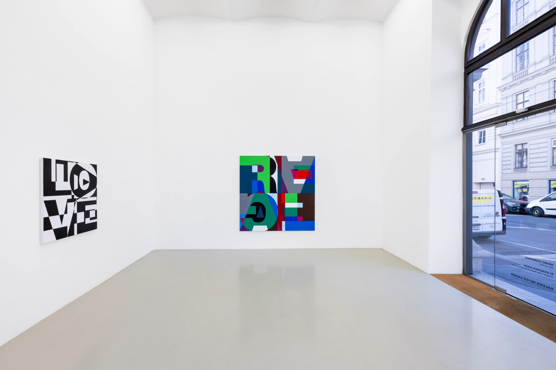 Image for Heimo Zobernig: this not this, at MEYER*KAINER