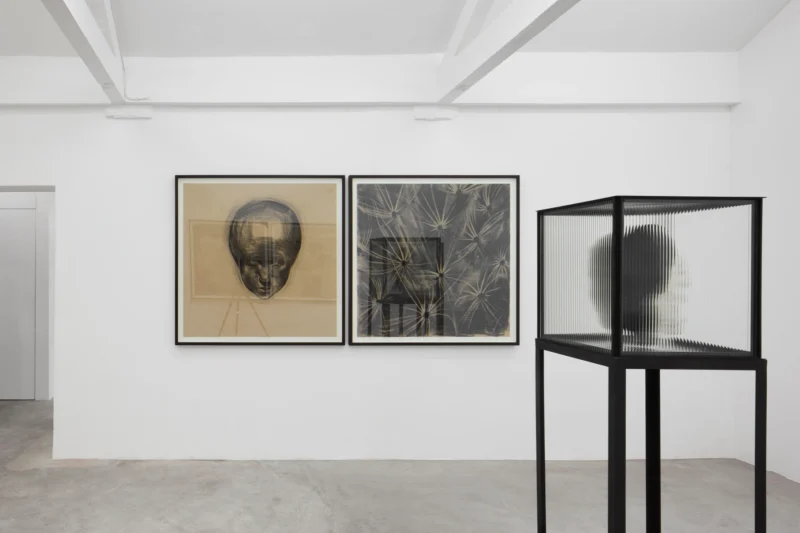 Installation shot from Guy Haddon Grant: Fata Morgana, @ NISO
