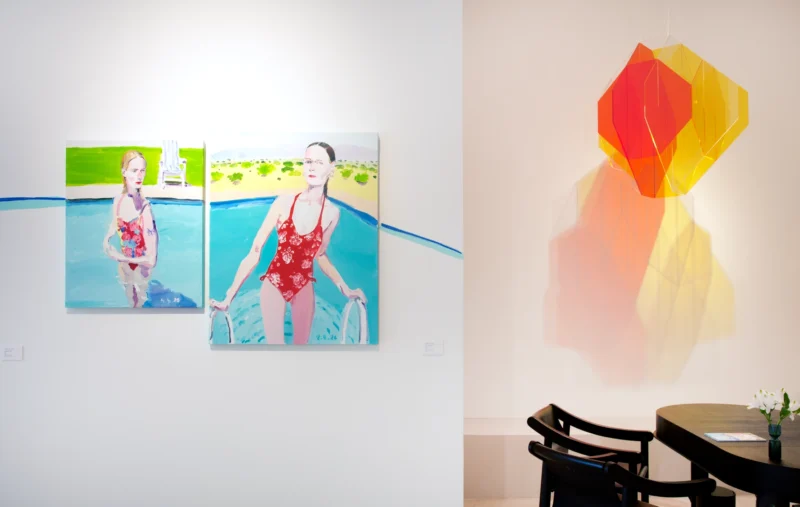 Installation shot from Summer Vibes IV, @ Opera Gallery