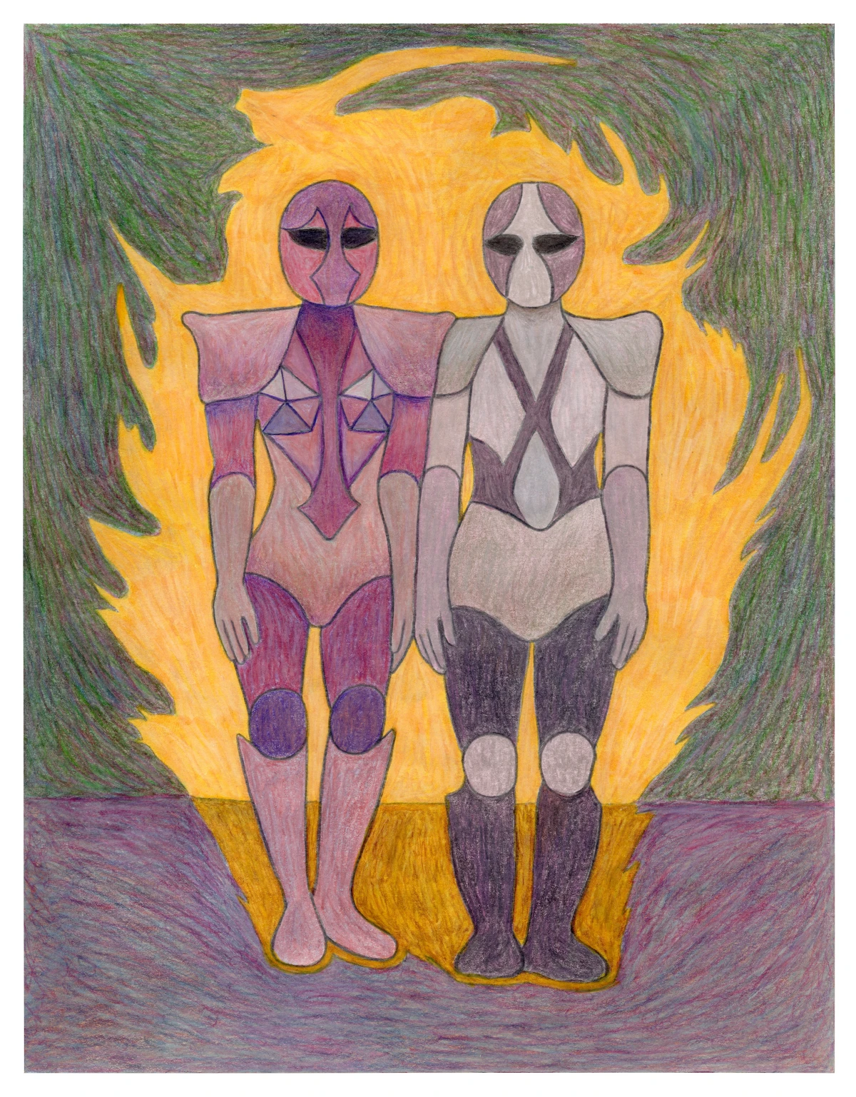 Paul Windle Wang, Sisters within a Forcefield, 2026