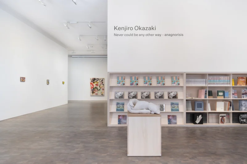 Installation shot from Kenjiro Okazaki: Never could be any other way — anagnorisis, @ Pace