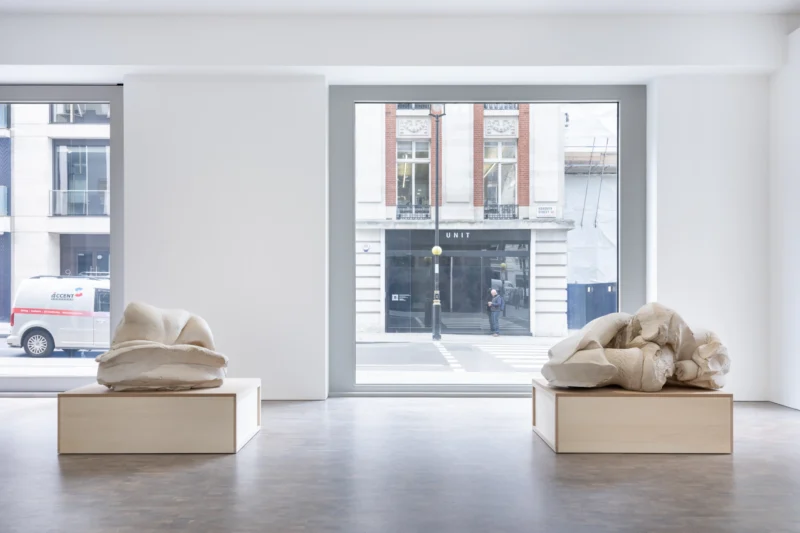 Installation shot from Kenjiro Okazaki: Never could be any other way — anagnorisis, @ Pace