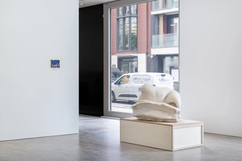 Installation shot from Kenjiro Okazaki: Never could be any other way — anagnorisis, @ Pace