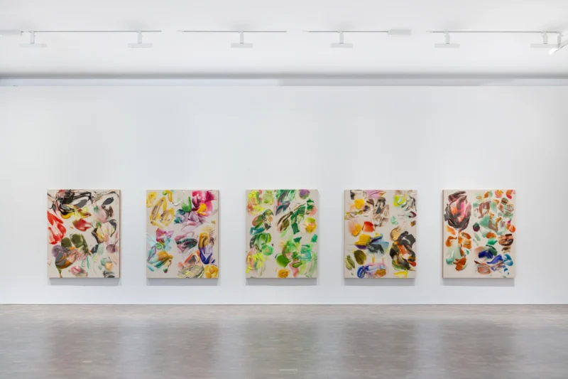 Installation shot from Kenjiro Okazaki: Never could be any other way — anagnorisis, @ Pace