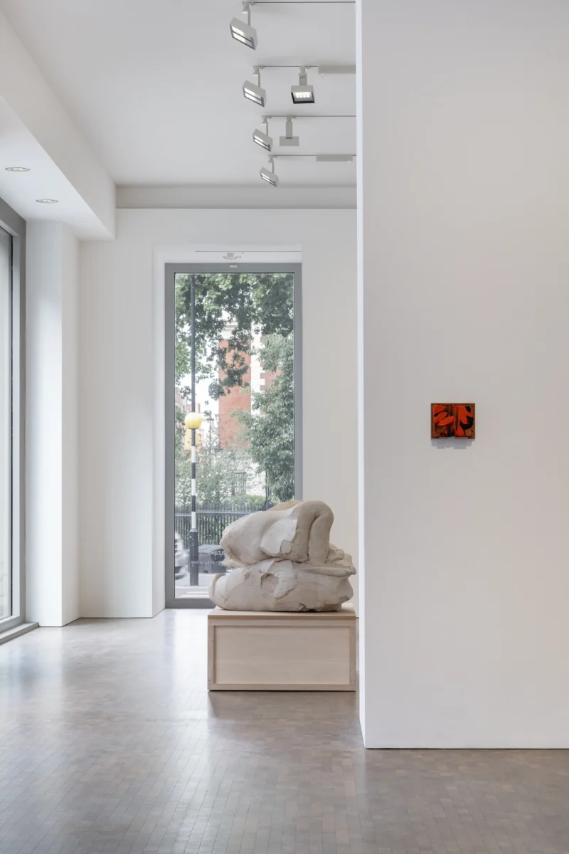 Installation shot from Kenjiro Okazaki: Never could be any other way — anagnorisis, @ Pace