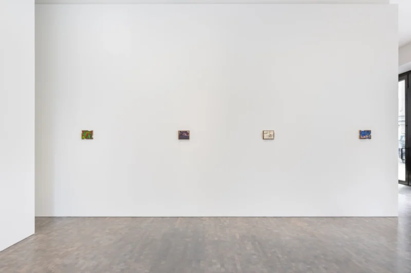 Installation shot from Kenjiro Okazaki: Never could be any other way — anagnorisis, @ Pace